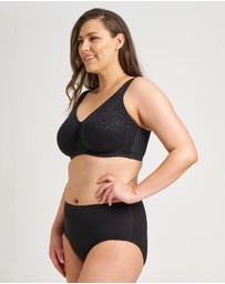 Ava & Audrey  - Ava & Audrey Millie Jacquard Mesh T-Shirt Underwire Bra
