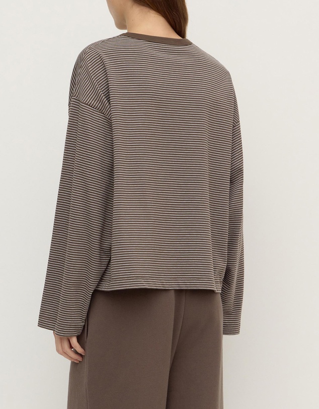 Assembly Label - Malone Stripe Wide Sleeve Tee