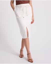 David Lawrence - Linnea Linen Blend Skirt
