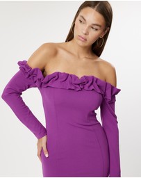 Romance by Honey and Beau - Aria Off Shoulder Maxi Dress