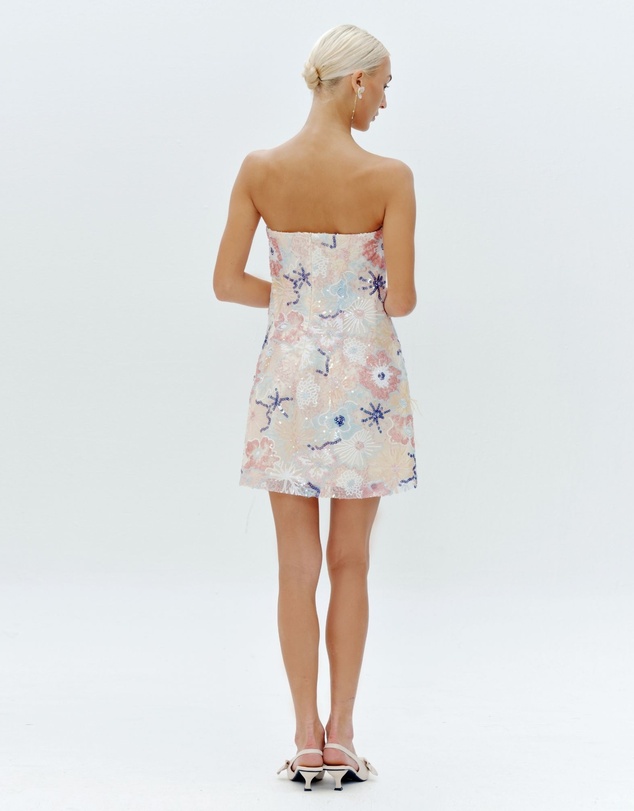 JUSTIN TONG - Jessica Strapless Mini Dress