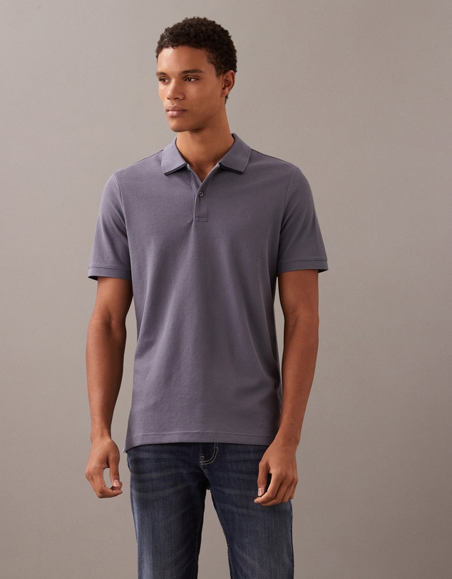 Calvin Klein - Bubble Stitch Polo Shirt