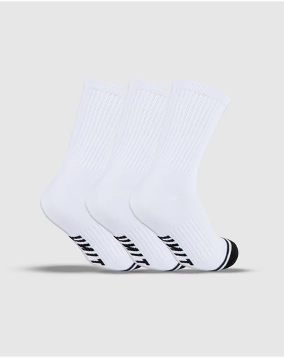 UNIT - UNIT Crew Youth Hi-Lux Socks (3 Pack)