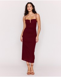 MINKPINK - Mila Gathered Maxi Dress
