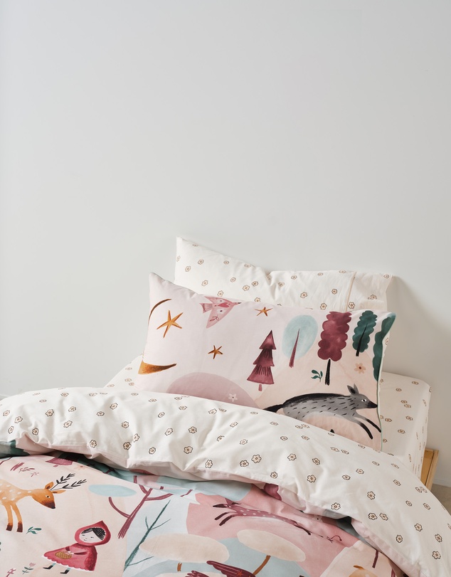Linen House Kids - Folk Woodland Quilt Cover Set