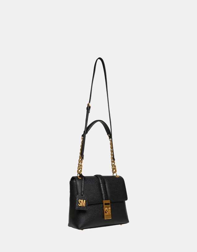 Steve Madden - BPatts-E Black Gold Handbag