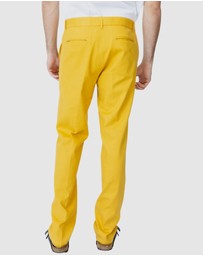Justin Cassin - Parish Straight Linen trouser