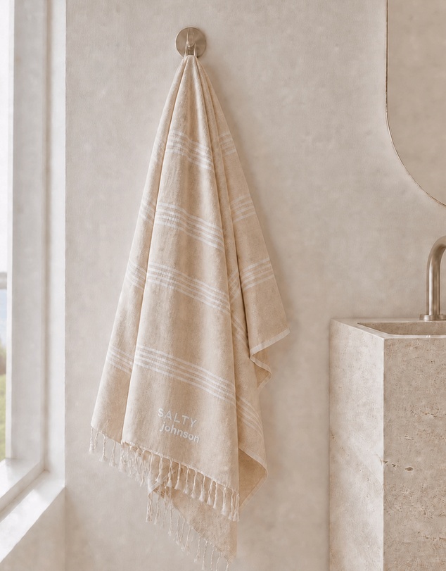 Salty Johnson - SJ Turkish Beach Towel