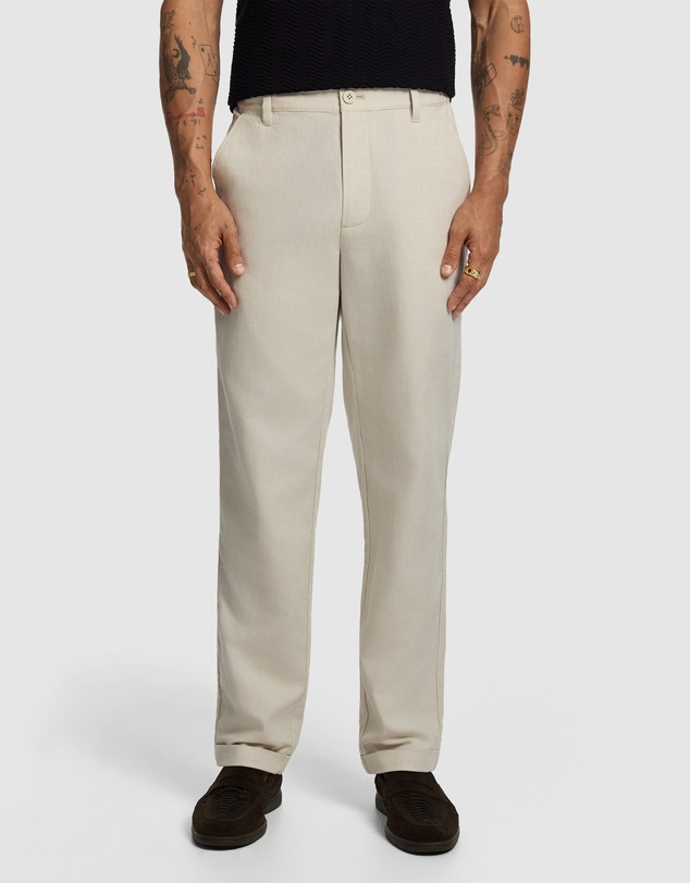 yd. - Rivera Cotton Linen Chino