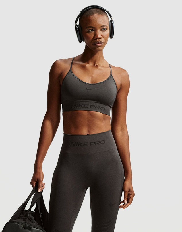 Nike - Pro Seamless Light-Support Padded Sports Bra
