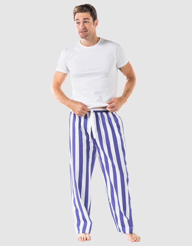 Sant And Abel - Navy Braddock PJ Pants