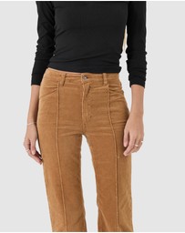 Rolla's - Eastcoast Flare Jean - Deco Caramel