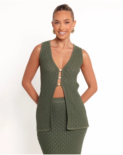 Petal & Pup - Asplie Knit Top - Olive