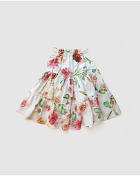 WITH LOVE FOR KIDS - Cotton Muslin Dress - Babies - Kids