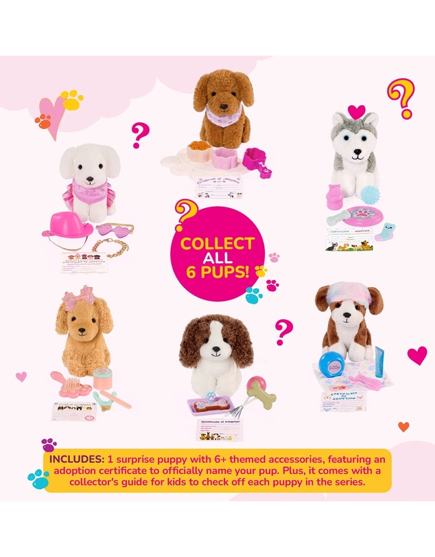Our Generation - OG Puppy W/ Pet Accessories - Surprise Packs