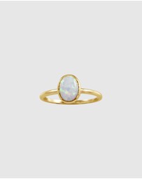 Von Treskow - Large Oval Czelline Opal Ring