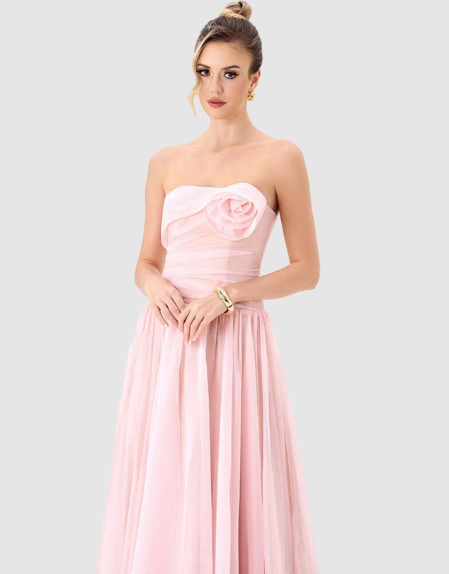 Bariano - Lorry Rosette Gown