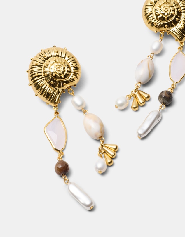 MIMCO - Nautilus Drop Earrings