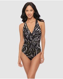 Magicsuit - Safari Sands Drew V Neck One Piece Shaping Swimsuit