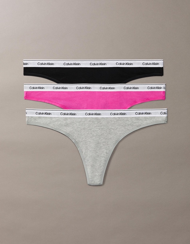 Calvin Klein - 3-Pack Icon Logo Thong