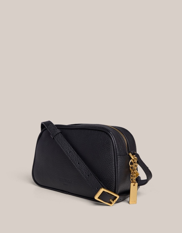 VESTIRSI - Vera Black Camera Crossbody Bag