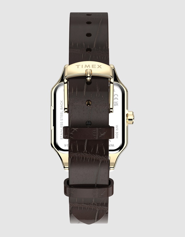 TIMEX - Addison 23mm Brown Leather Strap Watch