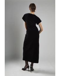 Glamorous - Short Sleeve V-Neck Maxi Dress