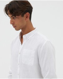 AERE - Linen Oxford Shirt