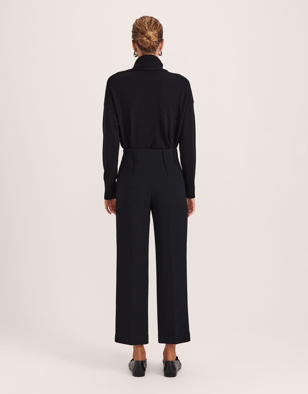 SABA - Raya Wool Crop Wide Leg Pant