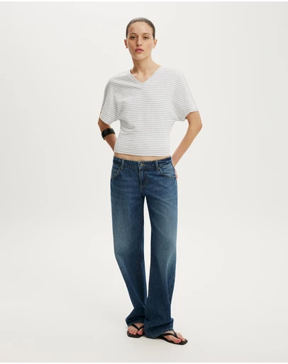 Cotton On - Blair Batwing V Neck