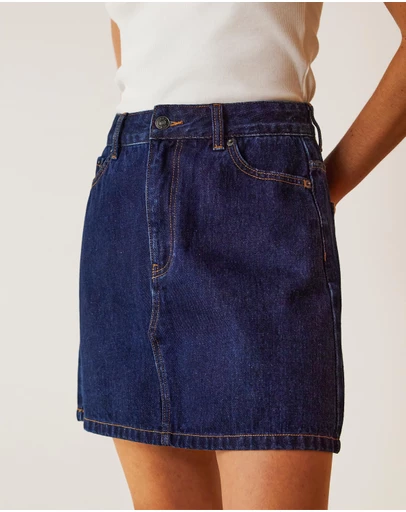 Atmos&Here - Rina Denim Mini Skirt