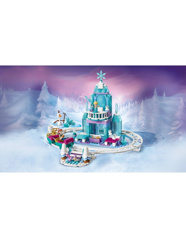 LEGO - 43281 Elsa's Ice Castle & Snow Ride Adventure