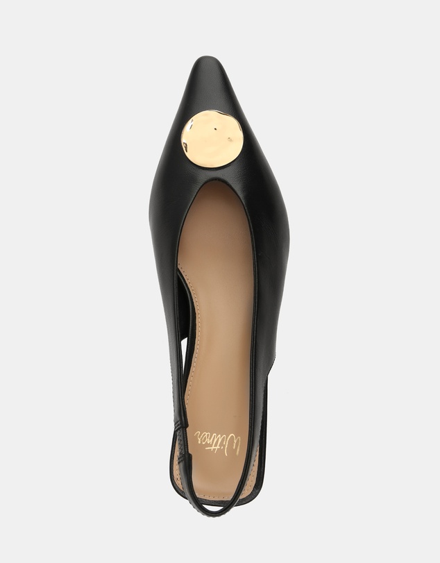 Wittner - Goldie Leather Slingbacks