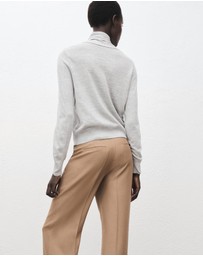 M.N.G - Turtleneck Sweater With Knot