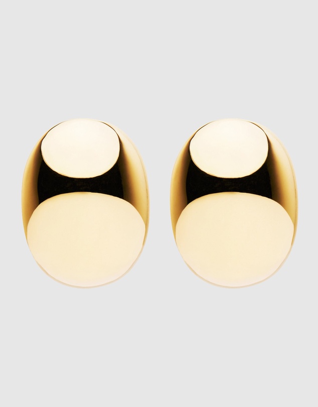 Najo - Fairwinds Yellow Gold Stud Earrings