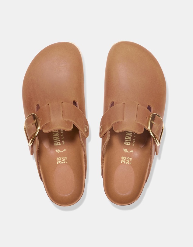 Birkenstock - Boston Big Buckle Oiled Leather Regular - Women's