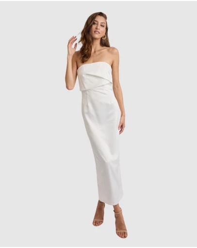 Romance by Honey and Beau - Moore Bandeau Midi Dress