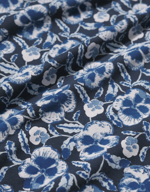Seasalt - Seasalt Cornwall Navy Rose Skirt Ankle