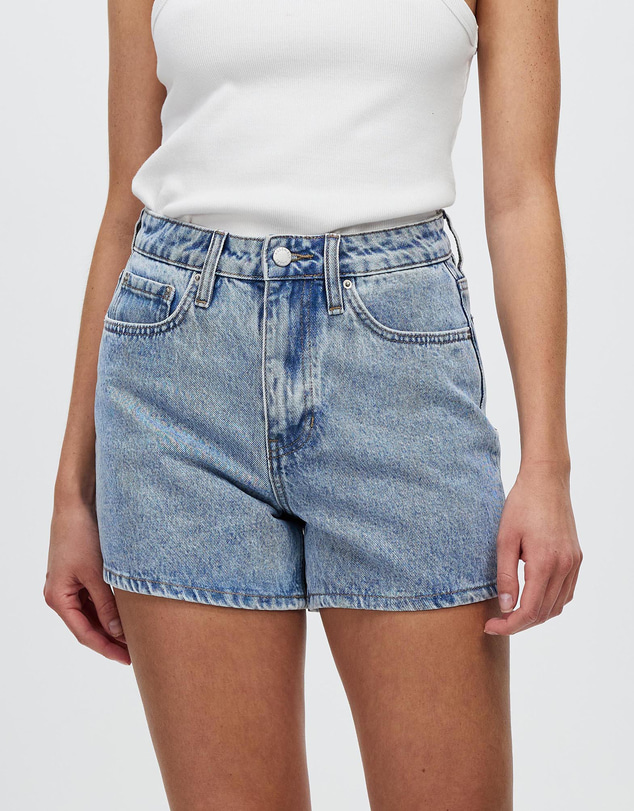 Assembly Label - Vintage Denim Short Light Stone