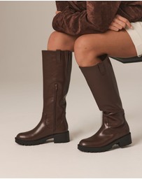 Verali - Jailyn Chunky Knee High Boots