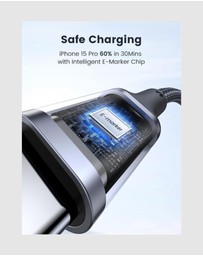 Ugreen - UGREEN 100W USB C to USB C Cable – Fast Charging Data Transfer 3.3FT Black