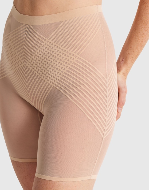 Nancy Ganz - Sheer Power Waisted Thigh Shaper