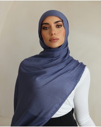 Mod Squad - Double Stitch Hijab- Denim