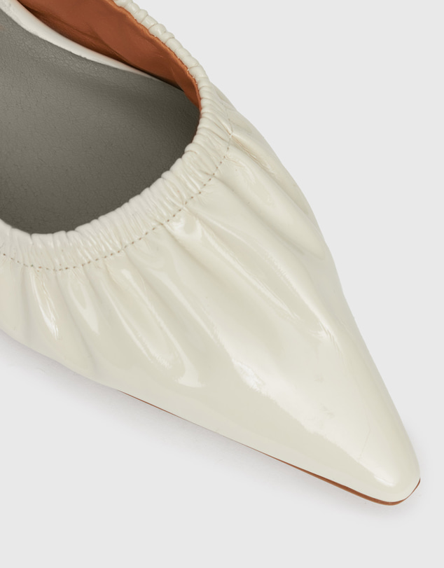 Betts - Divine Ruched Slingback Pumps