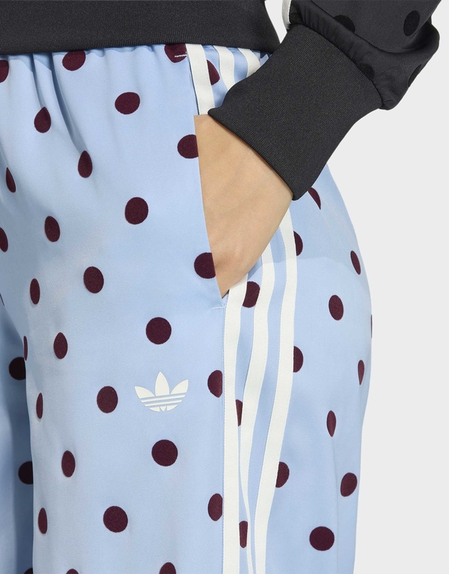 adidas Originals - SATIN POLKA DOTS WIDE LEG PANT Womens