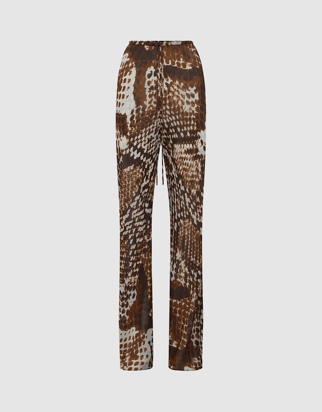 Shona Joy - Maia Sheer Drawstring Pants