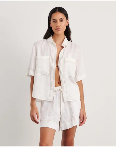 Jag - Gigi Relaxed Short Sleeve Shirt