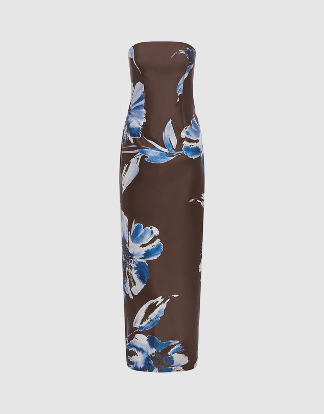 Shona Joy - Elsa Panelled Strapless Maxi Dress