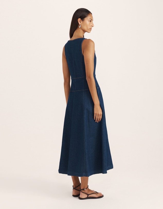 SABA - Cara Denim Midi Dress