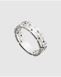Najo - Bastion Men's Silver Ring